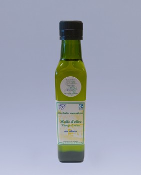 Huile d'OLIVE au CITRON 25cl