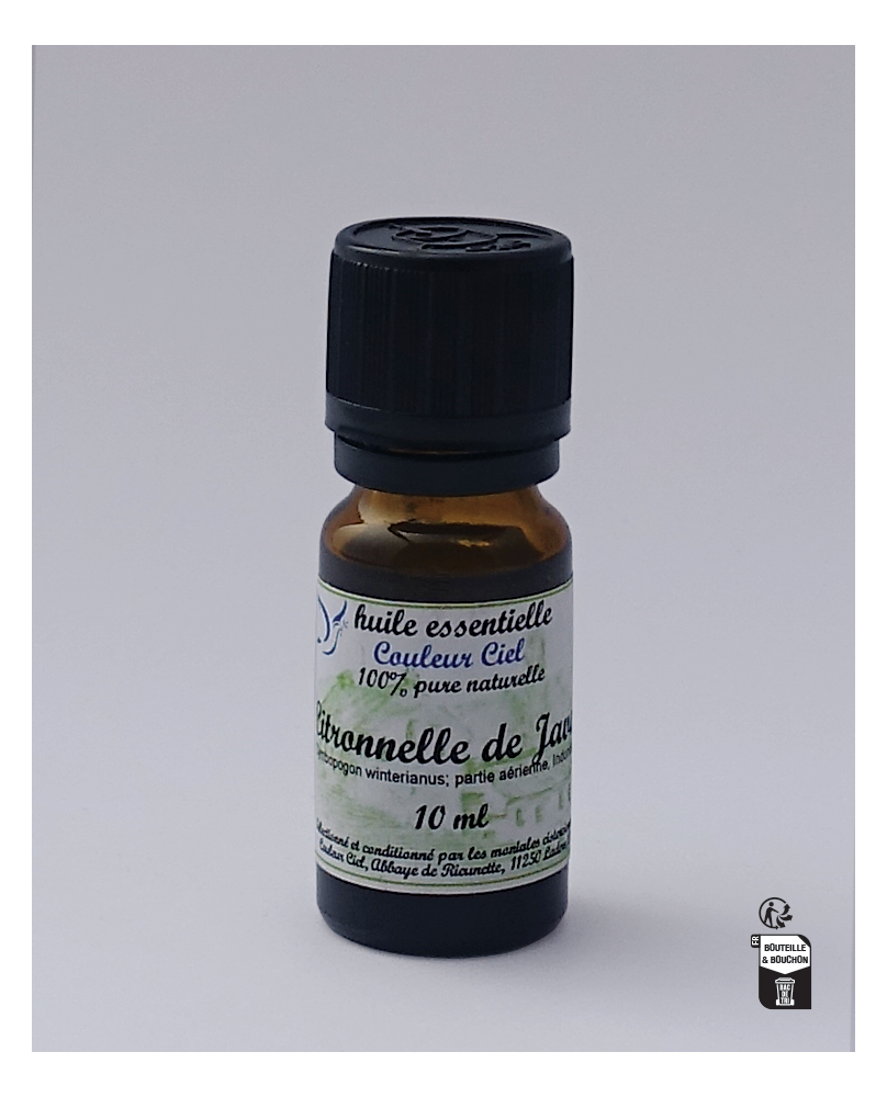 CITRONNELLE de JAVA - Huile essentielle bio 10ml